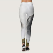 Farbige Galaxie Leggings (Rückseite)