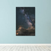 Farbige Galaxie Leinwanddruck (Insitu (Holzboden))