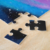 Farbige Galaxie Puzzle (Seite)