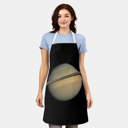 Farbige Galaxie Schürze (Getragen)