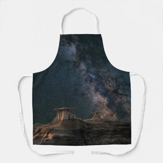 Farbige Galaxie Schürze (Vorderseite)