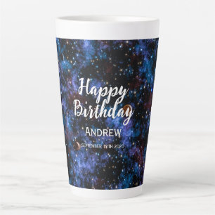 Farbige Galaxien, Sterne und Planeten Milchtasse