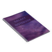 Farbige Galaxy-Notebooks Notizblock (Rechte Seite)