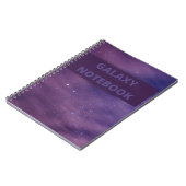 Farbige Galaxy-Notebooks Notizblock (Linke Seite)