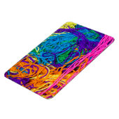 Farbige Garnstäbe Crochet Knetfotografie Magnet (Linke Seite)