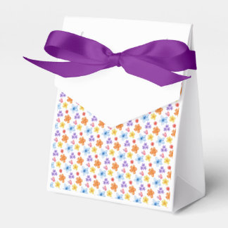 Farbige Gastgeschenk-Tasche mit Blumenmuster, Geschenkschachtel