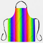 Farbige Gay LGBT Rainbow Flag Designstreifen Schürze (Vorderseite)