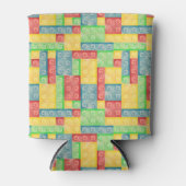 Farbige Gebäude-Blöcke Dosenkühler (Vorderseite)