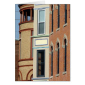 Farbige Gebäude-Front (Vorne)