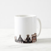 FARBIGE GEBÄUDE KAFFEETASSE (VorderseiteRechts)