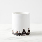 FARBIGE GEBÄUDE KAFFEETASSE (Mittel)
