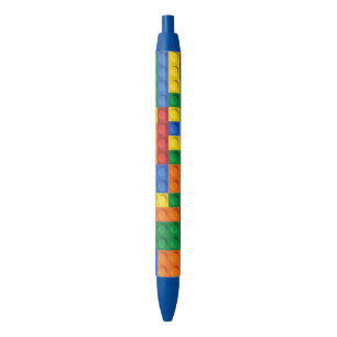 Farbige Gebäude  Pen Kugelschreiber