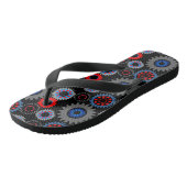 Farbige Geber Badesandalen (Schrägansicht)