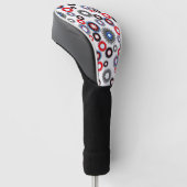 Farbige Geber Golf Headcover (angewinkelt)
