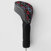 Farbige Geber Golf Headcover (angewinkelt)