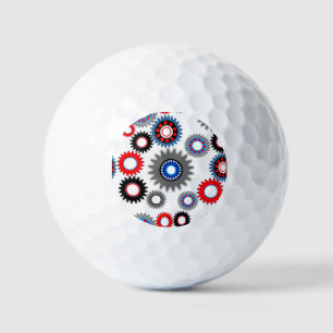 Farbige Geber Golfball