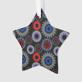 Farbige Geber Ornament (Vorderseite)