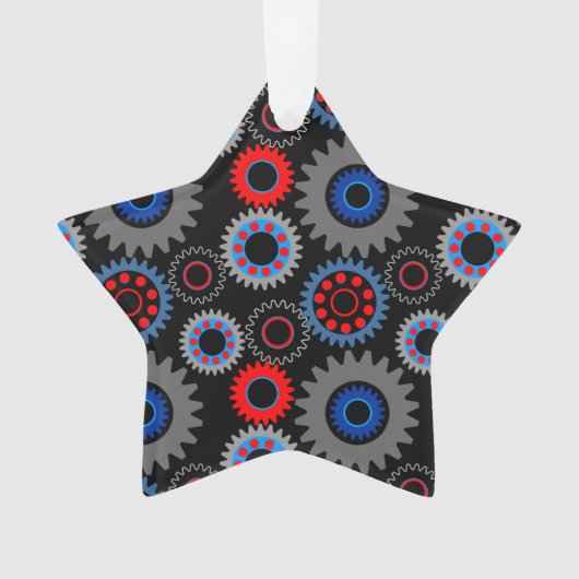 Farbige Geber Ornament (Vorderseite)