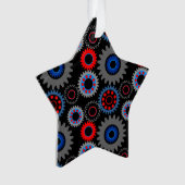 Farbige Geber Ornament (Vorderseite)