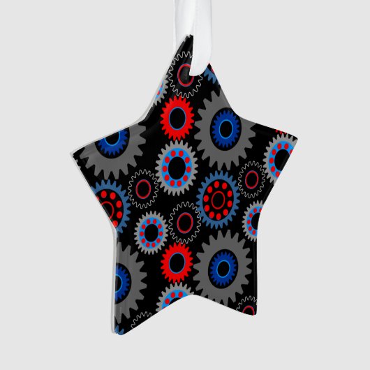 Farbige Geber Ornament (Vorderseite)