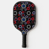 Farbige Geber Pickleball Schläger (Rückseite)