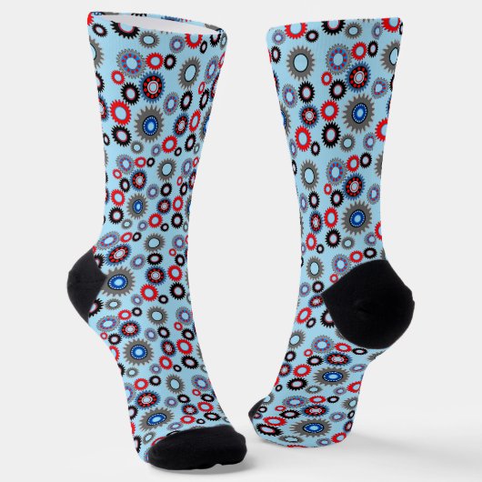 Farbige Geber Socken (Gewinkelt)