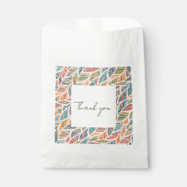 Farbige Gefälligkeitstasche Geschenktütchen