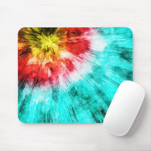 Farbige Gefärbte Krawatte Mousepad (Mit Mouse)
