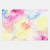 Farbige Gefärbte Krawatte Wasserfarbe Geschenkpapier Set (Vorderseite 3)