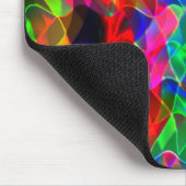 Farbige, gekrümmte Dreiecke oder farbige Umrundung Mousepad (Ecke)