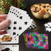 Farbige, gekrümmte Dreiecke oder farbige Umrundung Spielkarten (In Situ)