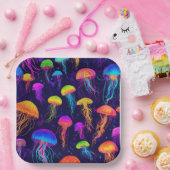 Farbige Gelee Pappteller (Party)