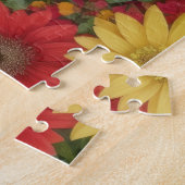Farbige gemischte Blume Puzzle (Seite)