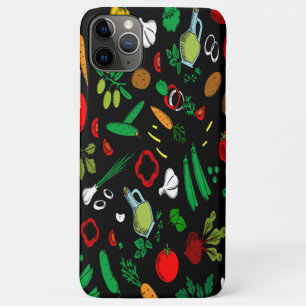 Farbige Gemüsesymbole Case-Mate iPhone Hülle