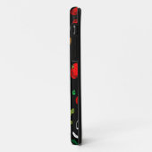 Farbige Gemüsesymbole Case-Mate iPhone Hülle (Hinten/Links)