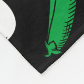 Farbige Gemüsesymbole Fleecedecke (Ecke)