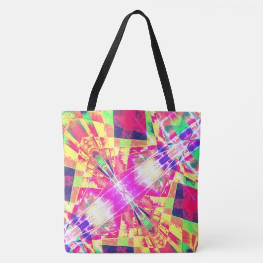 Farbige geneigte oder gestreckte Rechtecke, hell Tasche (Vorderseite)