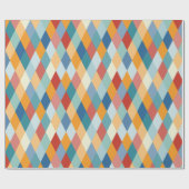 Farbige Geometrie VIIA B Geschenkpapier (Flach)