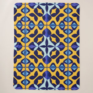Farbige geometrische abstrakte Gestaltung Sherpadecke