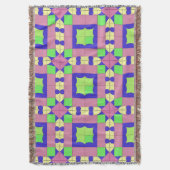 Farbige geometrische abstrakte Kunst Decke (Vorderseite Vertikal)