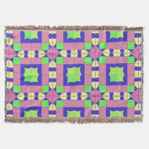 Farbige geometrische abstrakte Kunst Decke