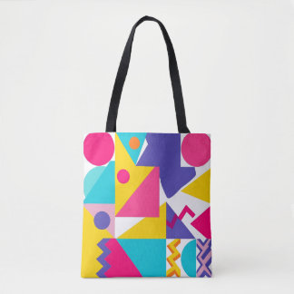 Farbige geometrische Design-Tasche Tasche