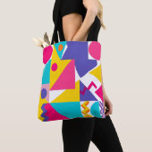 Farbige geometrische Design-Tasche Tasche (Von Nahem)