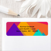 Farbige geometrische Dreiecke und Pyramiden (Insitu)