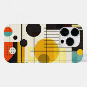 Farbige geometrische Formen Case-Mate iPhone Hülle (Rückseite (Horizontal))