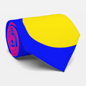 Farbige geometrische Formen Krawatte (Gerollt)