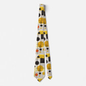 Farbige geometrische Formen Krawatte (Vorderseite)