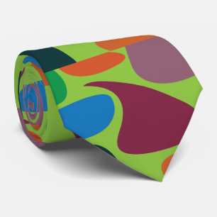 Farbige geometrische Formen Krawatte