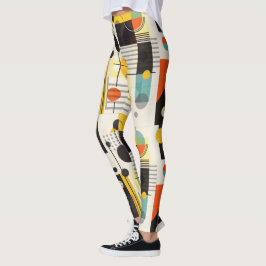 Farbige geometrische Formen Leggings