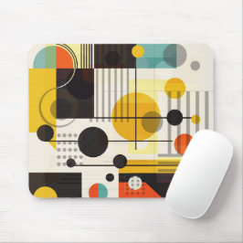 Farbige geometrische Formen Mousepad